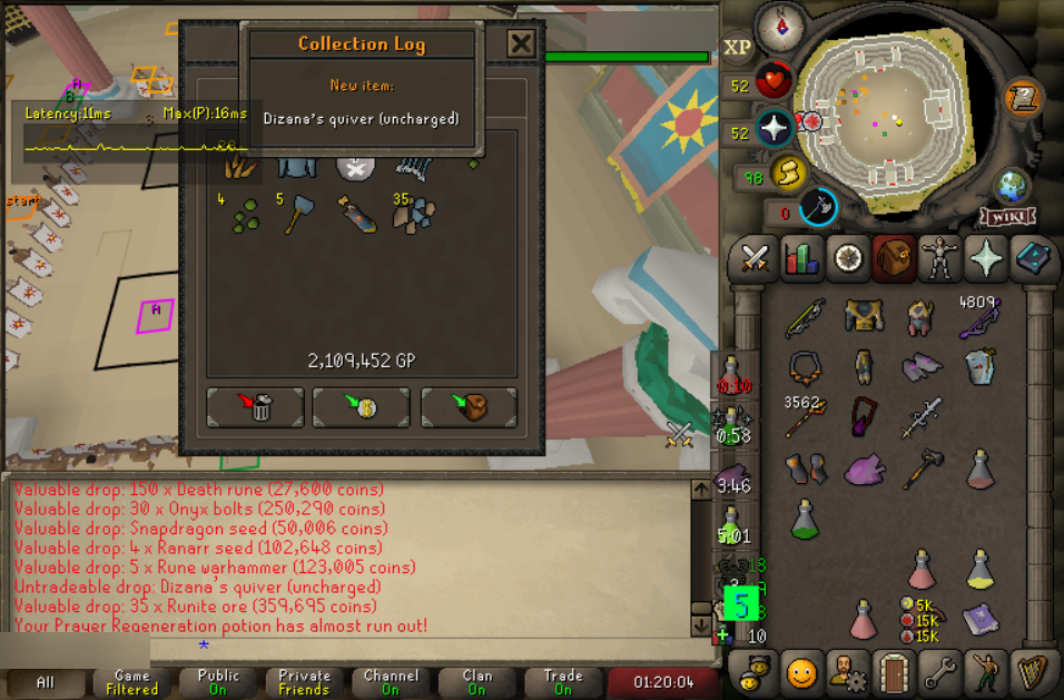 Quiver service proof 1