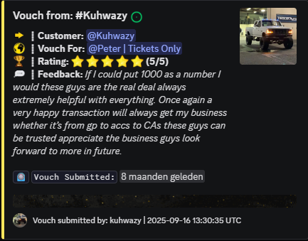 Customer vouch screenshot 3